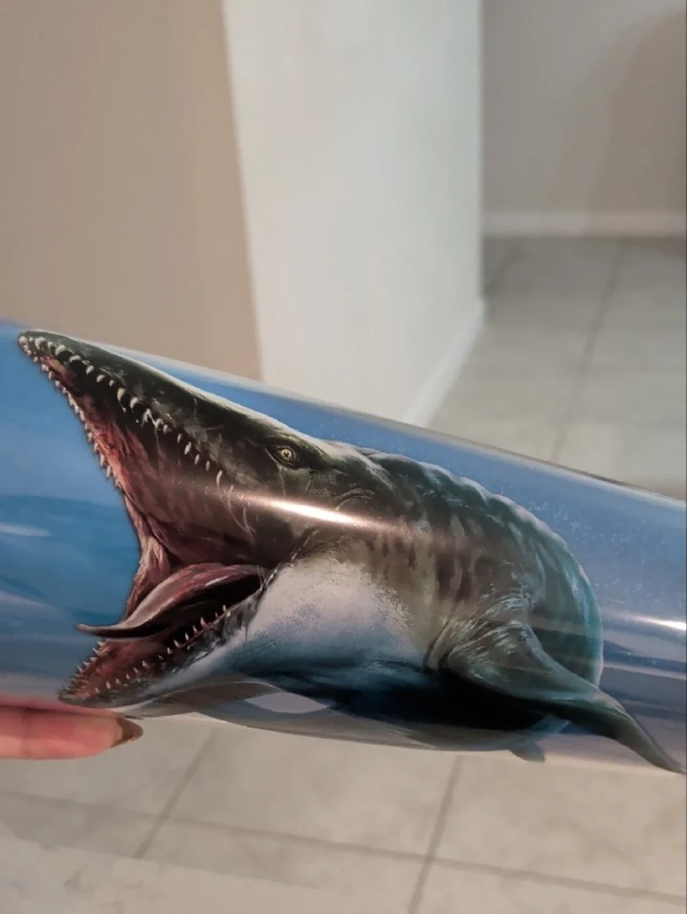 Jurassic World Rebirth Blue Whale Tumbler with Straw